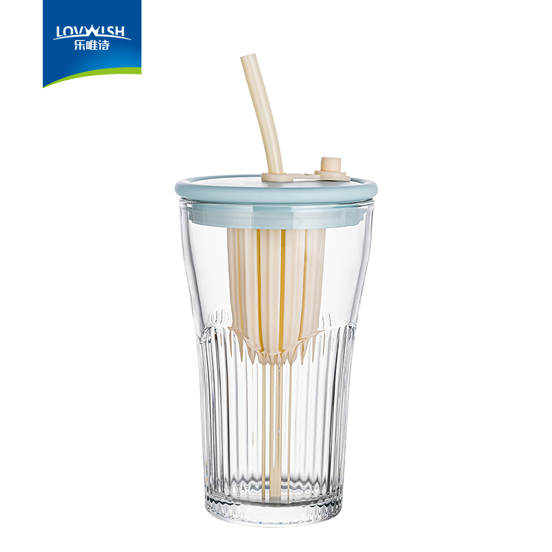 乐唯诗乐康花茶杯470ml（单位：个） 天蓝色